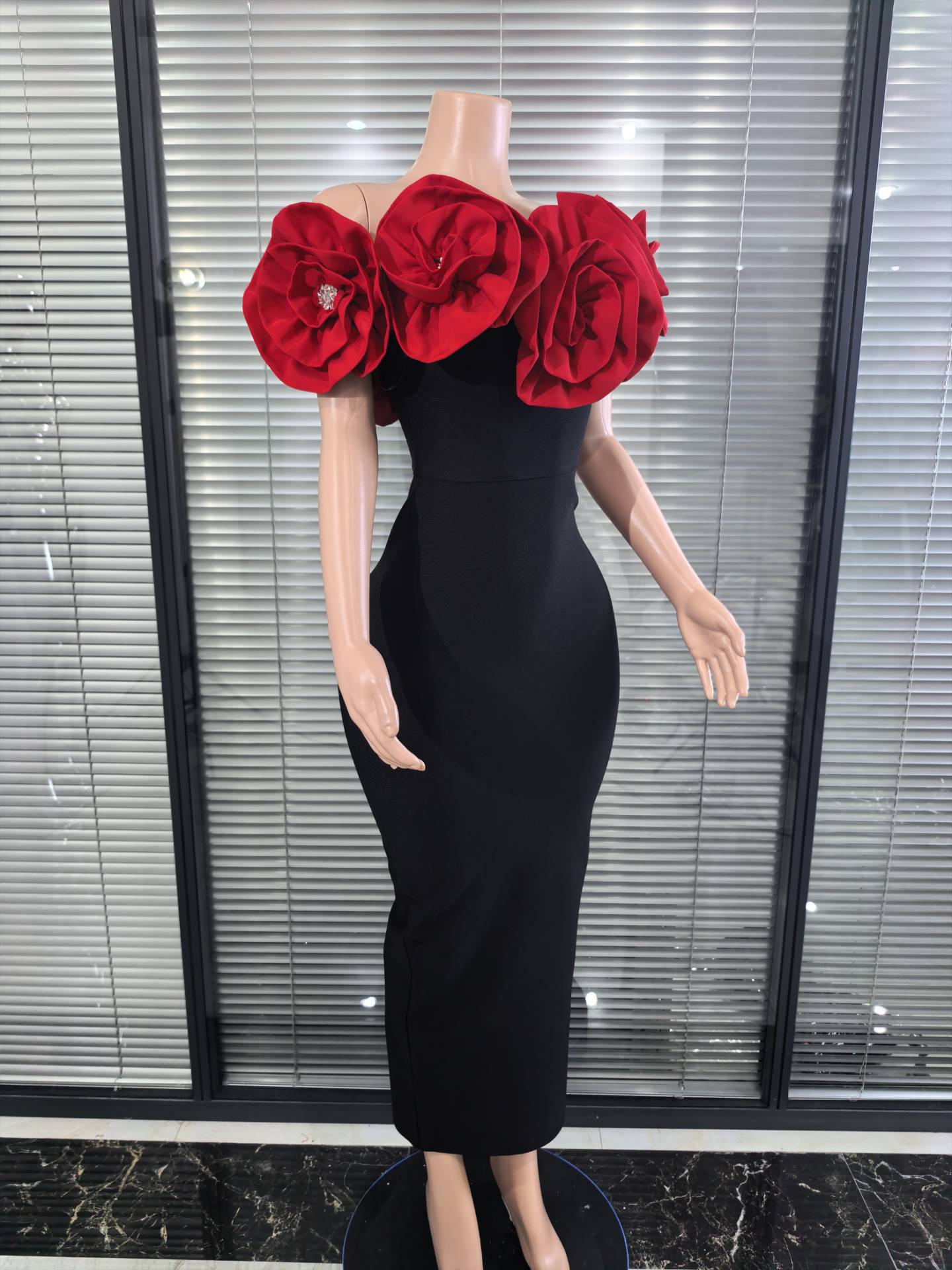 Gaun pesta koktail elegan warn - Women'S Red Formal Wear ulasan dan harga