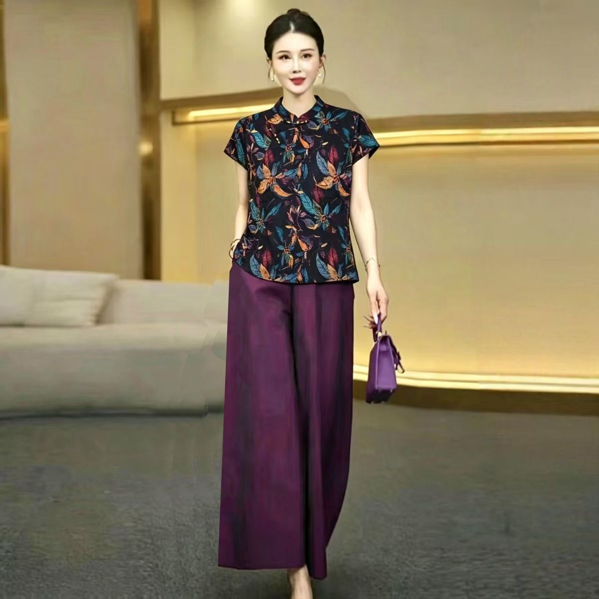 Setelan Sutra Musim Panas, Kem - Silk Blouse ulasan dan harga