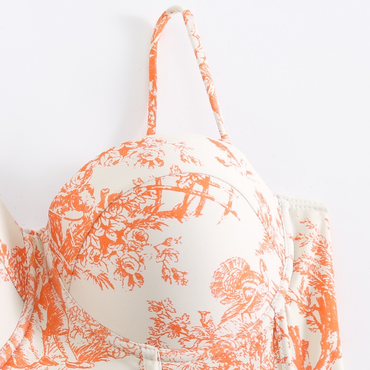 Tankini Wanita Retro Tanpa Len - Womens Suit ulasan dan harga