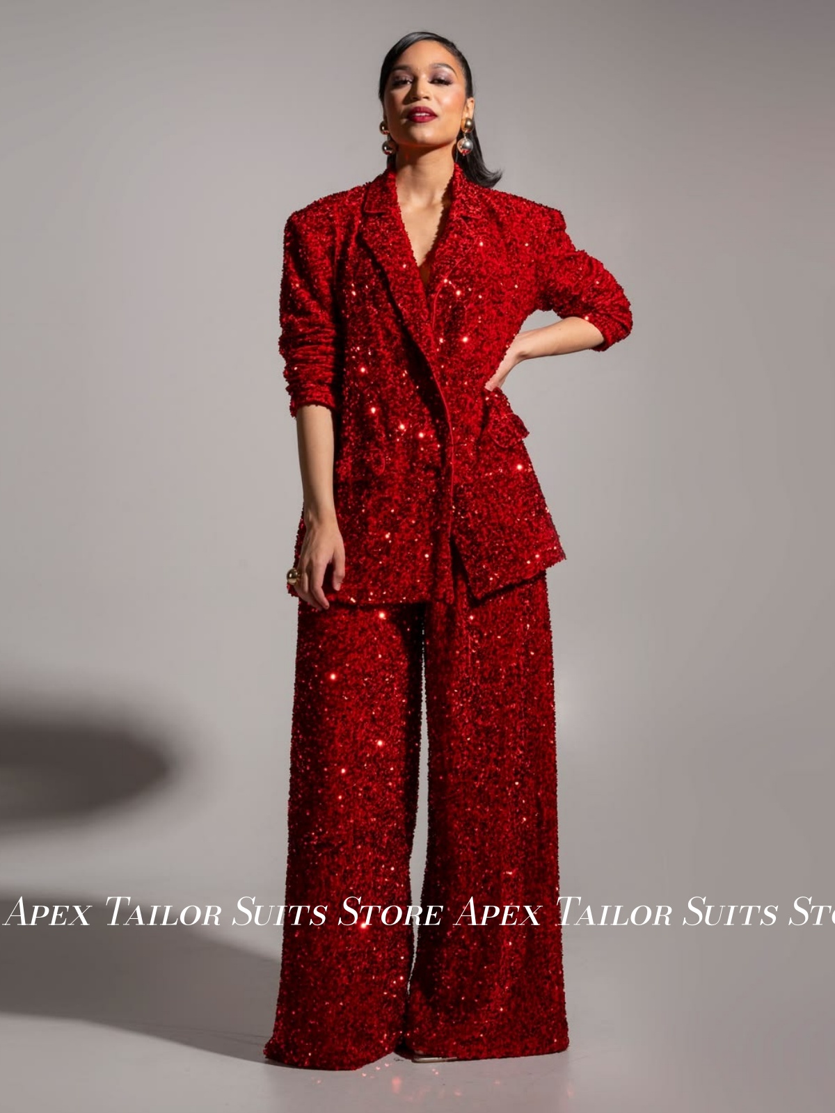 Setelan Blazer Wanita Berpayet - Womens Blazer ulasan dan harga